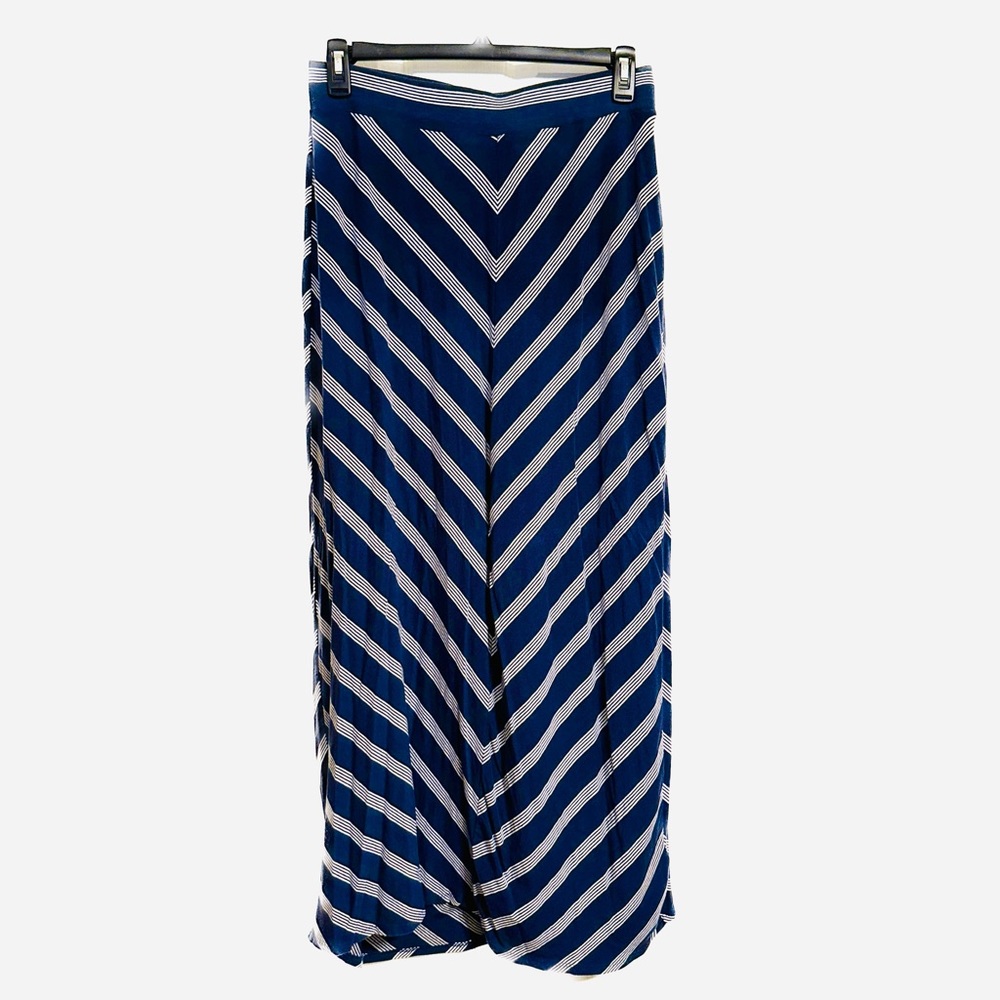 Striped Maxi Skirt Medium